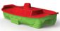 Дитяча Пісочниця-басейн  Doloni Корабель зелено-червона (03355/3)