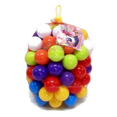 Шарики (мячики) для сухого бассейна, д. 6 см, 40 шт. в уп. (KW-02-412)